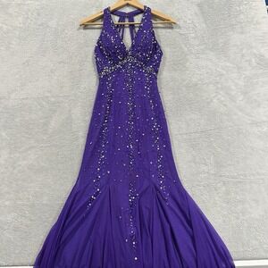 Sean Collection Maxi Dress Women 4 Mermaid Sleeveless Formal Event Y2K Vintage